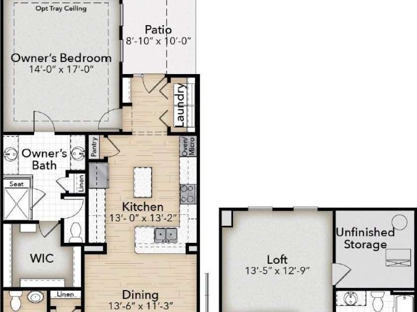 10231 Rainier Trail Drive, Huntersville, NC 28078.  MLS# CAR4399047, YatesRealty ID 37703. Bordeaux Floorplan