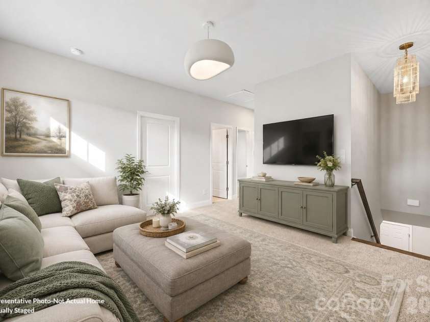 10231 Rainier Trail Drive, Huntersville, NC 28078.  MLS# CAR4399047, YatesRealty ID 37703. Loft-Virtually Staged-Bordeaux