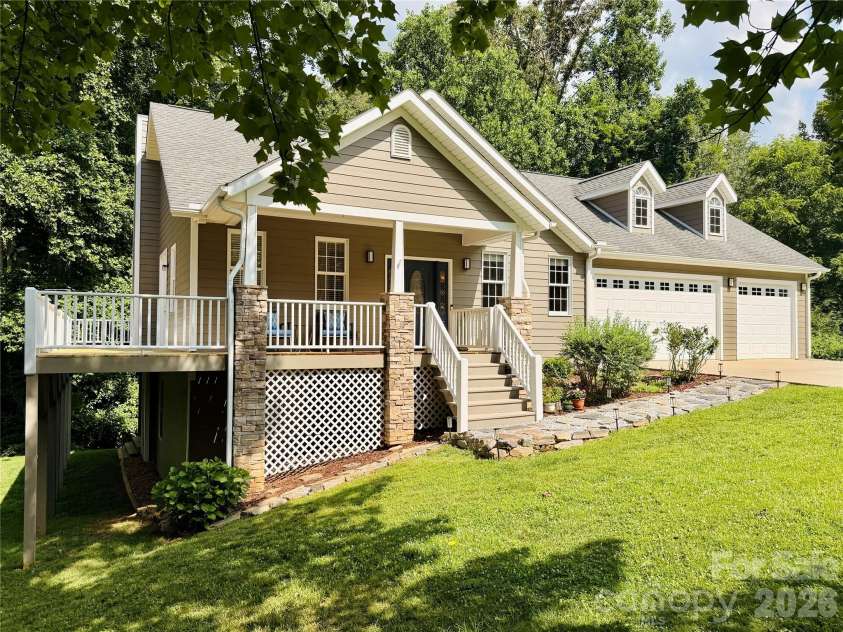 2 Birkdale Drive, Weaverville, NC 28787.  MLS# CAR4399312, YatesRealty ID 37716. Situated on a beautiful lot