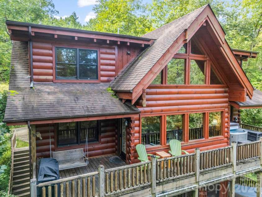 1029 Rainbow Circle, Lake Lure, NC 28746.  MLS# CAR4294592, YatesRealty ID 3772. 