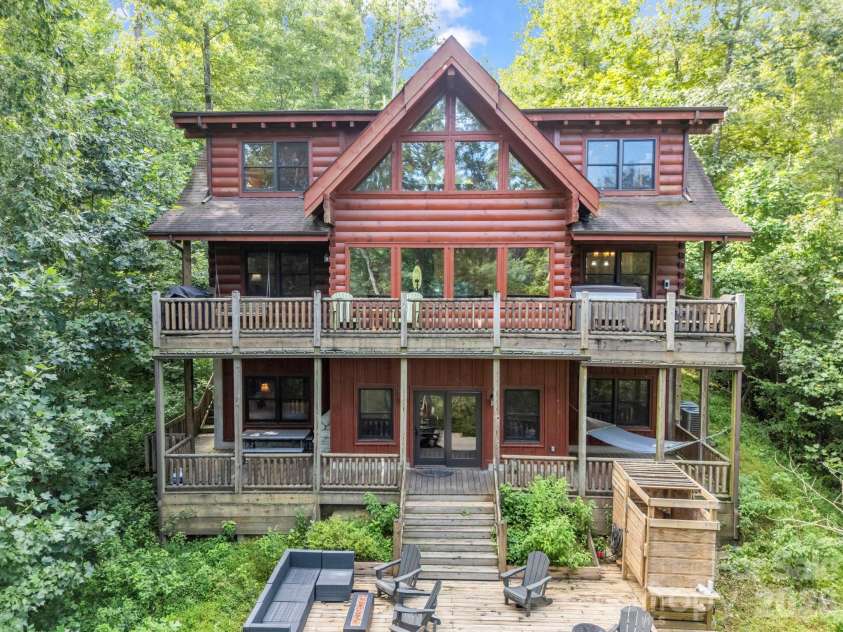 1029 Rainbow Circle, Lake Lure, NC 28746.  MLS# CAR4294592, YatesRealty ID 3772. 