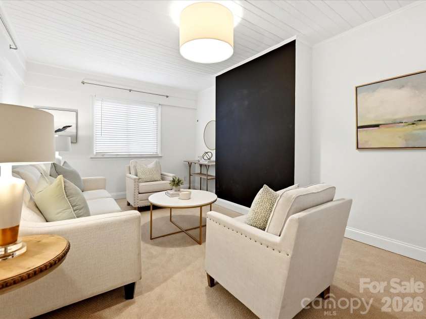 4318 Ruskin Drive, Charlotte, NC 28209.  MLS# CAR4403739, YatesRealty ID 37729. 4th BR/Bonus/Office
