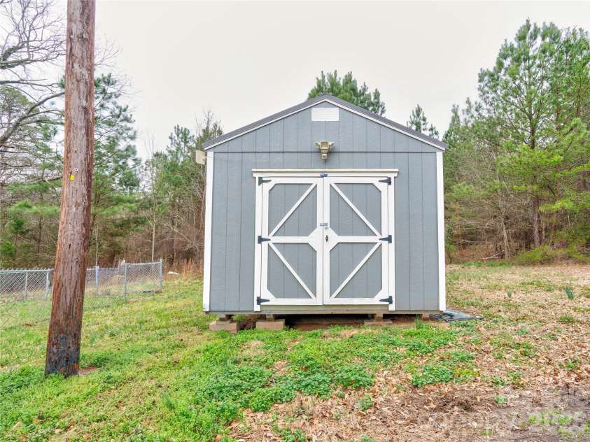 125 Church View Drive, Lawndale, NC 28090.  MLS# CAR4353387, YatesRealty ID 3773. Storage Building