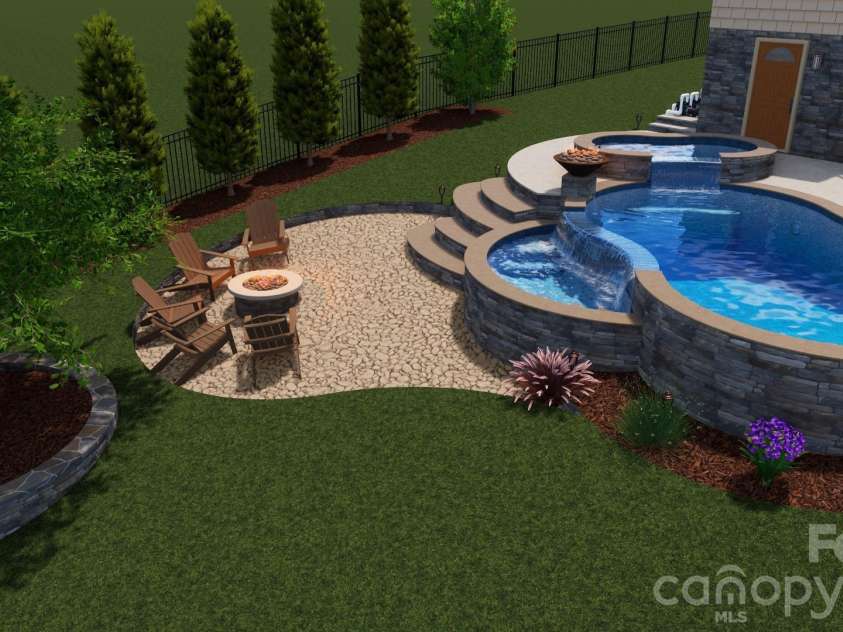 21300 Blakely Shores Drive, Cornelius, NC 28031.  MLS# CAR4404238, YatesRealty ID 37733. Rendering for a pool/quote upon request