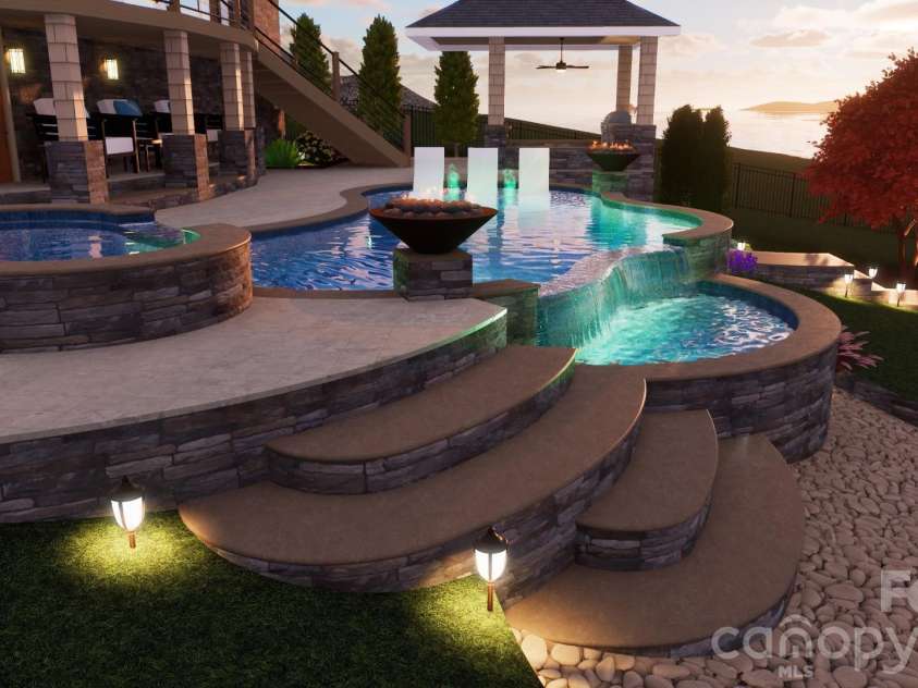 21300 Blakely Shores Drive, Cornelius, NC 28031.  MLS# CAR4404238, YatesRealty ID 37733. Rendering for a pool/quote upon request
