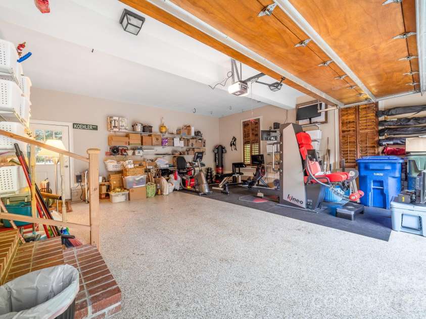 21300 Blakely Shores Drive, Cornelius, NC 28031.  MLS# CAR4416103, YatesRealty ID 37733. 2 car garage with epoxy floor