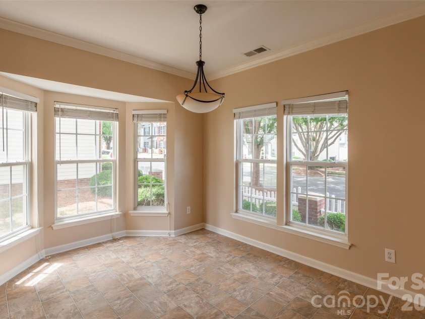856 Dillard Road, Rock Hill, SC 29730.  MLS# CAR4404425, YatesRealty ID 37737. Beautiful bay window in the dining room