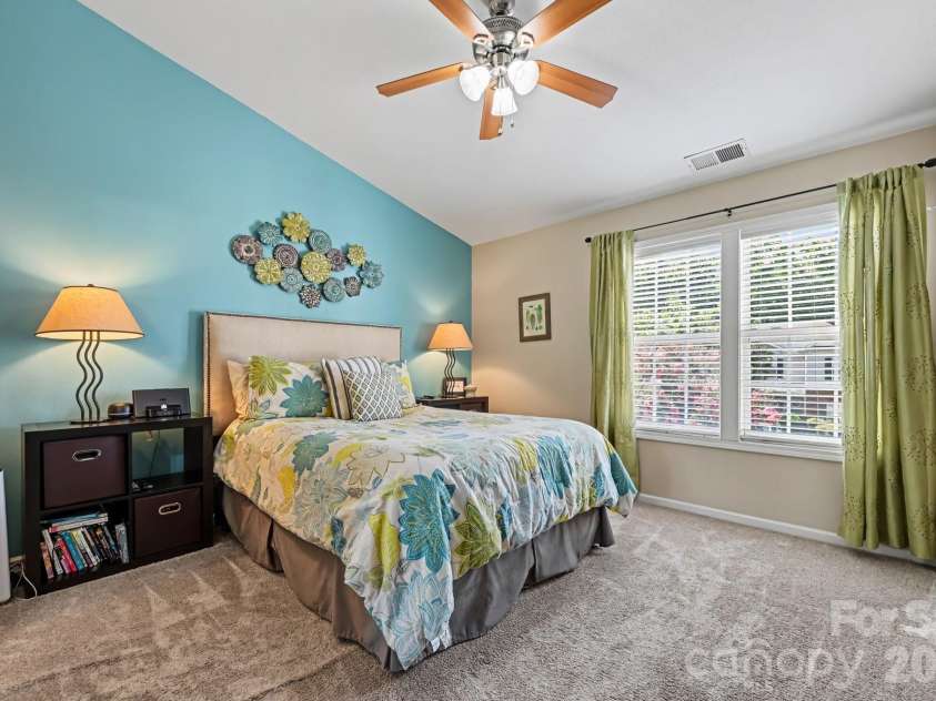 5338 Silabert Avenue, Charlotte, NC 28205.  MLS# CAR4399038, YatesRealty ID 37739. Primary bedroom on second-level.