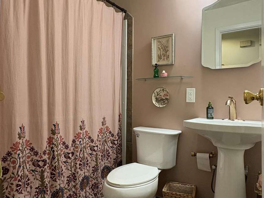 1235 Pinebrook Circle, Hendersonville, NC 28739.  MLS# CAR4309617, YatesRealty ID 3775. Hall Bathroom