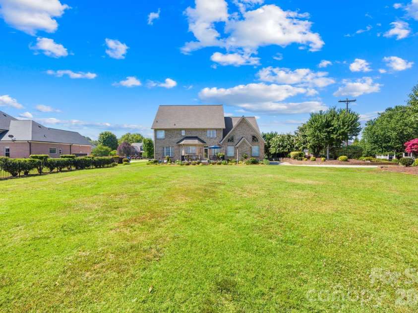 105 Mandarin Drive, Mooresville, NC 28117.  MLS# CAR4400067, YatesRealty ID 37753. Backyard View