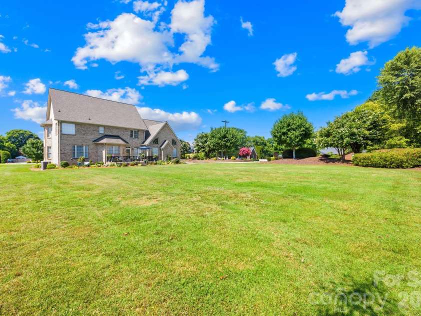 105 Mandarin Drive, Mooresville, NC 28117.  MLS# CAR4400067, YatesRealty ID 37753. Backyard View