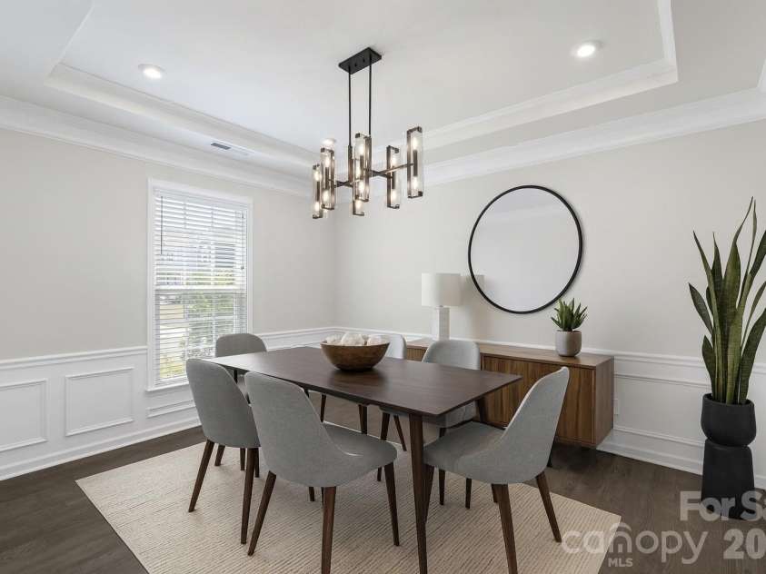 3028 Donaldson Street, Fort Mill, SC 29715.  MLS# CAR4399358, YatesRealty ID 37757. Virtual Staged Dining Room