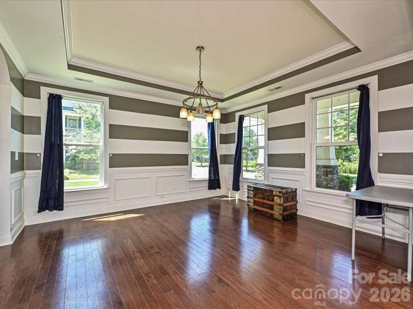 2019 Silverwood Drive, Waxhaw, NC 28173.  MLS# CAR4404290, YatesRealty ID 37763. Formal Dining Room