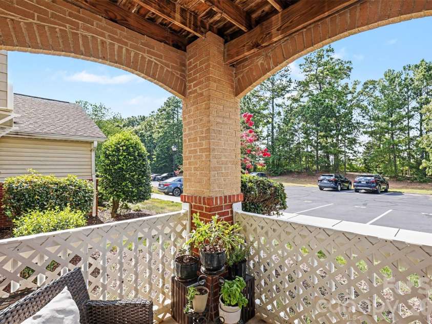 11855 Ridgeway Park Drive, Charlotte, NC 28277.  MLS# CAR4401248, YatesRealty ID 37764. Covered porch