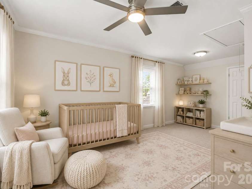 4724 Weddington Matthews Road, Matthews, NC 28104.  MLS# CAR4396504, YatesRealty ID 37770. Virtually staged