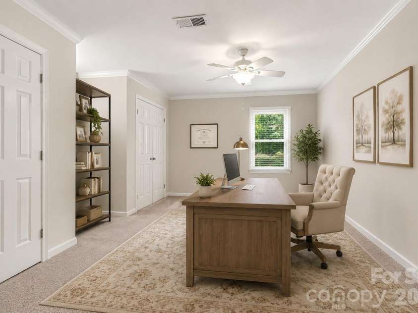 4724 Weddington Matthews Road, Matthews, NC 28104.  MLS# CAR4396504, YatesRealty ID 37770. Virtually staged