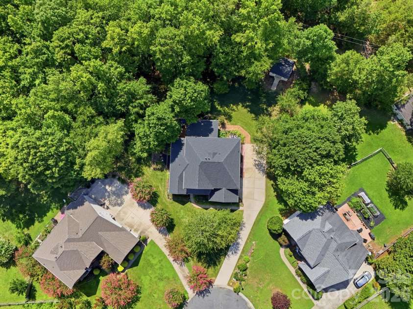 6121 Lostgate Lane, Waxhaw, NC 28173.  MLS# CAR4401256, YatesRealty ID 37771. Aeriel View