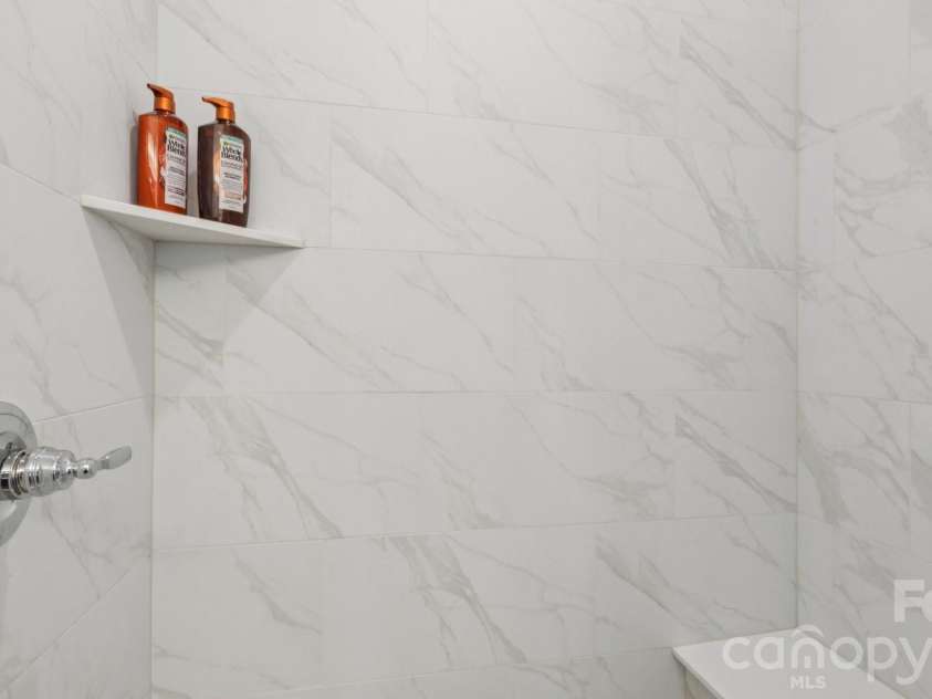 7617 Ethora Way, Charlotte, NC 28216.  MLS# CAR4373564, YatesRealty ID 37772. Owner's Bath Shower
