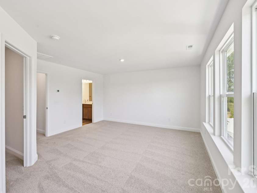 7625 Ethora Way, Charlotte, NC 28216.  MLS# CAR4377533, YatesRealty ID 37773. Owner's Suite - Photo Representative. Home Currently Under Construction.