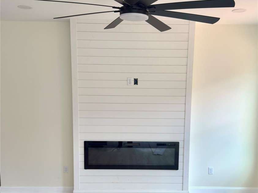1204 Spring Time Court, Lenoir, NC 28645.  MLS# CAR4399220, YatesRealty ID 37779. Electric fireplace