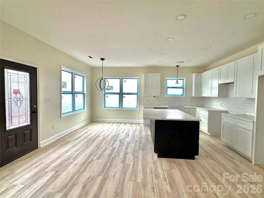 1204 Spring Time Court, Lenoir, NC 28645.  MLS# CAR4399220, YatesRealty ID 37779. Open concept kitchen