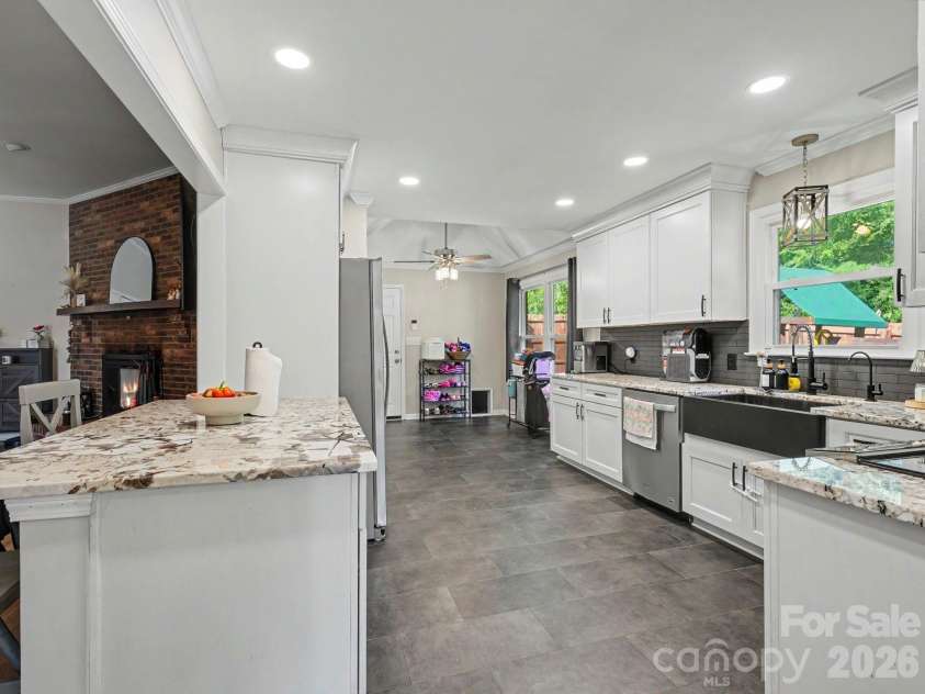 8301 Mooresville Road, Concord, NC 28027.  MLS# CAR4397469, YatesRealty ID 37781. Open Kitchen Concept