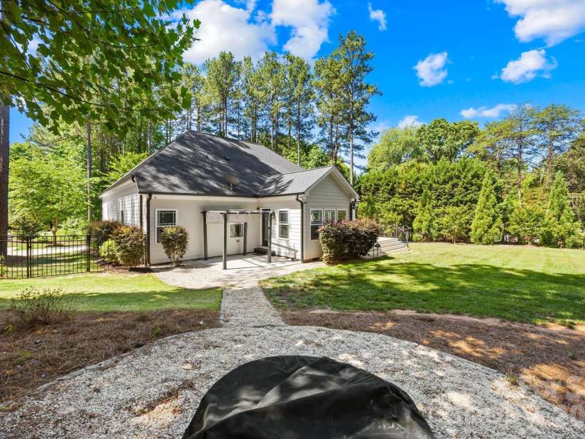 334 McCrary Road, Mooresville, NC 28117.  MLS# CAR4383129, YatesRealty ID 37787. View from the firepit area in your backyard.