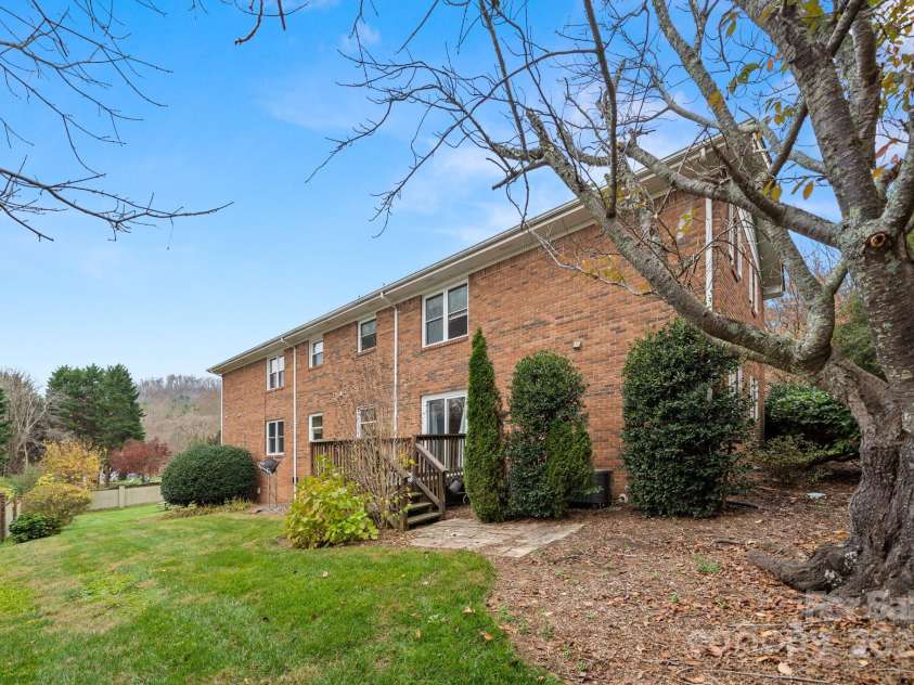 27 Capri Lane, Hendersonville, NC 28791.  MLS# CAR4323104, YatesRealty ID 378. Rear Exterior