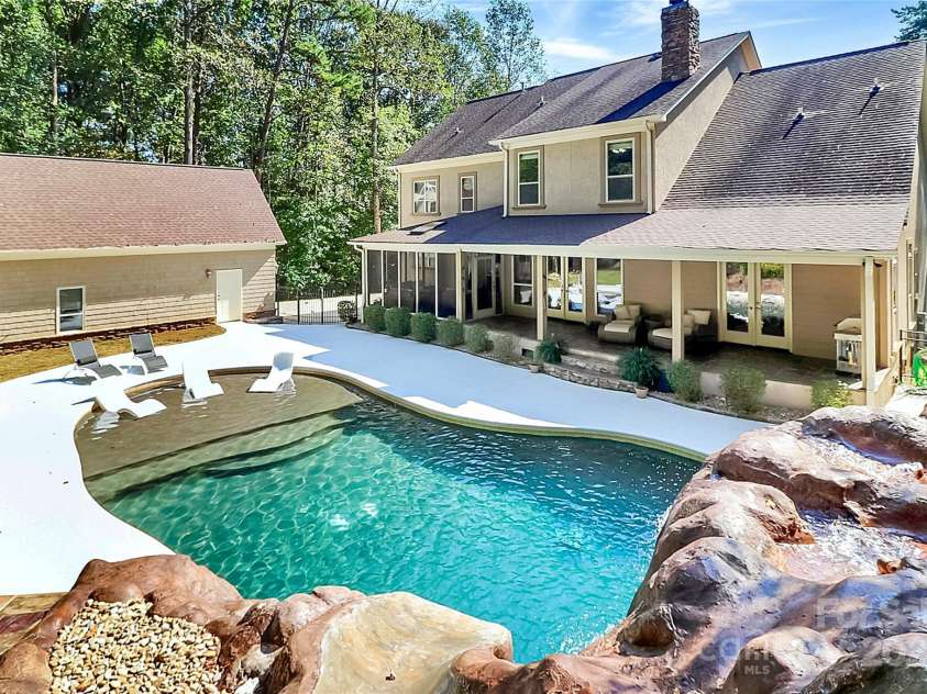 227 Wildwood Cove Drive, Mooresville, NC 28117.  MLS# CAR4214426, YatesRealty ID 3780. View from the top