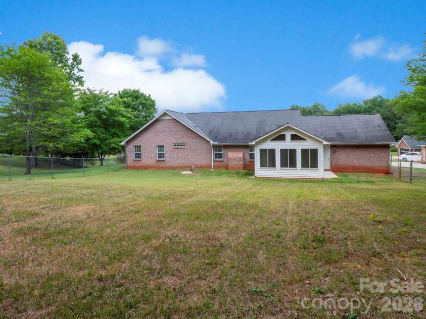 1460 Julius Drive, Salisbury, NC 28147.  MLS# CAR4398025, YatesRealty ID 37805. Backyard