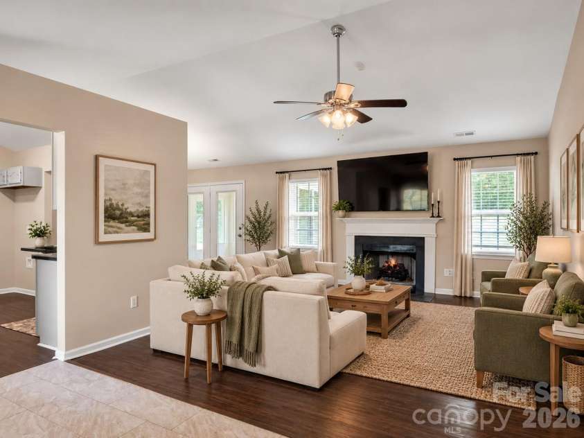 1460 Julius Drive, Salisbury, NC 28147.  MLS# CAR4398025, YatesRealty ID 37805. Virtually Staged