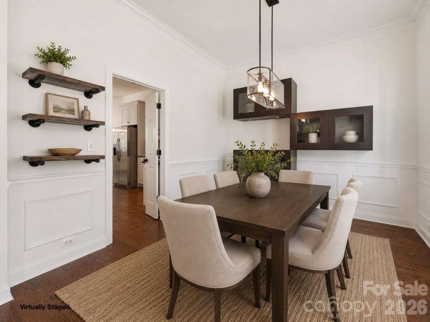 6832 Charter Hills Road, Charlotte, NC 28277.  MLS# CAR4396784, YatesRealty ID 37813. Formal Dinning Room