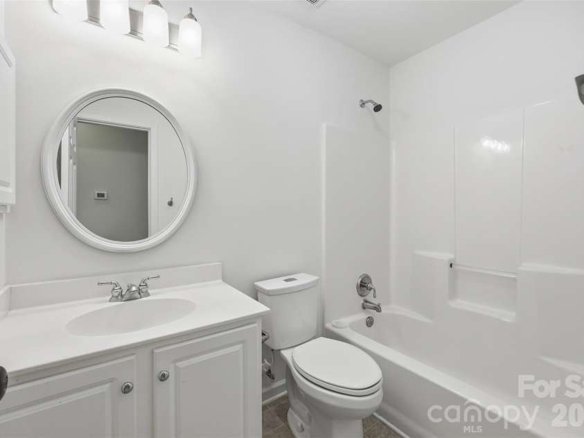 6832 Charter Hills Road, Charlotte, NC 28277.  MLS# CAR4396784, YatesRealty ID 37813. Guest Bathroom