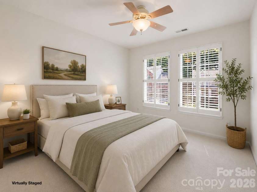 6832 Charter Hills Road, Charlotte, NC 28277.  MLS# CAR4396784, YatesRealty ID 37813. Guest Bedroom