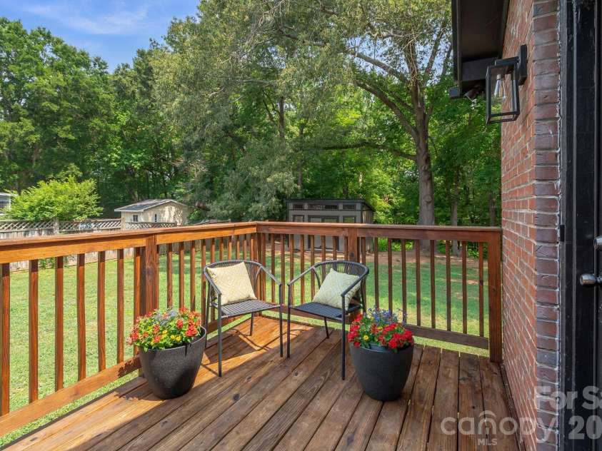 2406 Bearskin Lane, Monroe, NC 28110.  MLS# CAR4396948, YatesRealty ID 37817. Side Deck