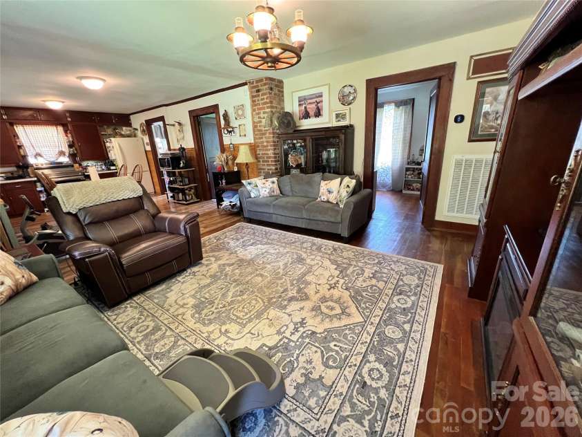 24520 Ridgecrest Road, Locust, NC 28097.  MLS# CAR4404798, YatesRealty ID 37819. Living Room