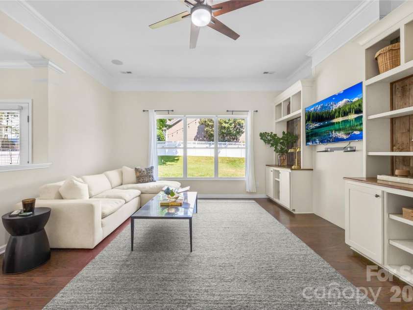 8703 Lake Pines Drive, Cornelius, NC 28031.  MLS# CAR4403233, YatesRealty ID 37820. Kitchen Living Room