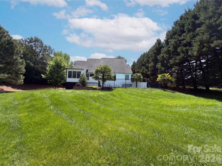 3204 Millstone Creek Road, Lancaster, SC 29720.  MLS# CAR4402581, YatesRealty ID 37821. Back Lawn