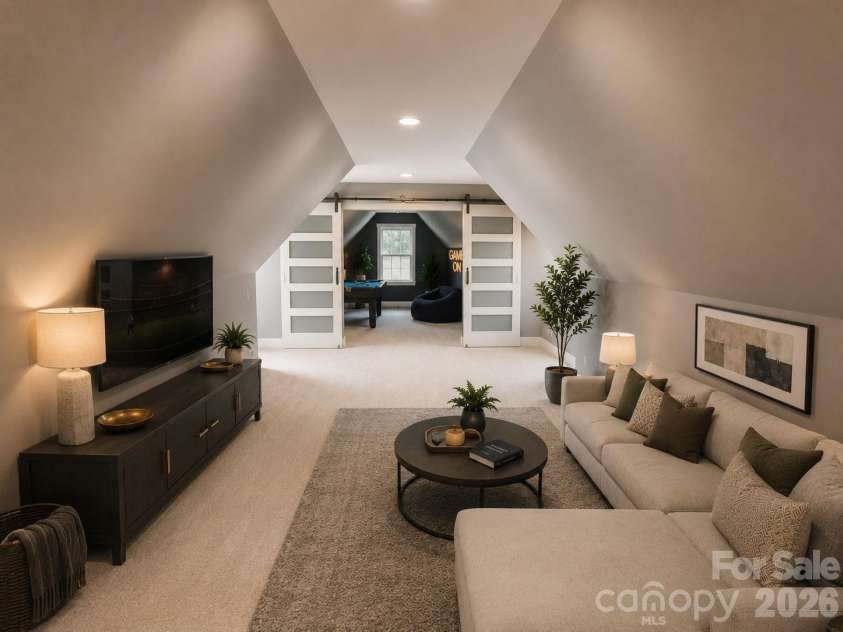 3204 Millstone Creek Road, Lancaster, SC 29720.  MLS# CAR4402581, YatesRealty ID 37821. Bonus room virtually staged 2nd level