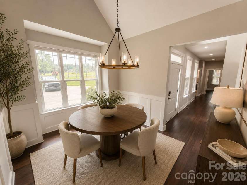 3204 Millstone Creek Road, Lancaster, SC 29720.  MLS# CAR4402581, YatesRealty ID 37821. Dining room virtually staged