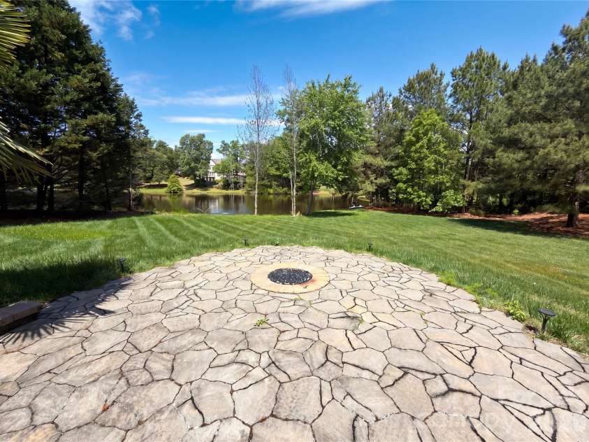 3204 Millstone Creek Road, Lancaster, SC 29720.  MLS# CAR4402581, YatesRealty ID 37821. Fire pit/patio