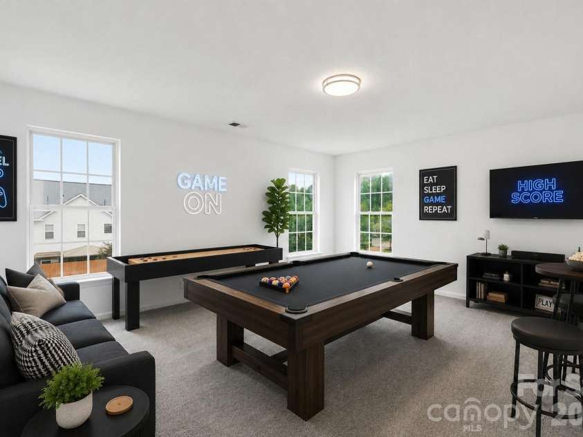 9534 Bradstreet Commons Way, Charlotte, NC 28215.  MLS# CAR4398378, YatesRealty ID 37824. Bonus Room Virtually Staged