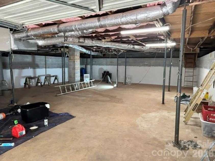 1174 Stacy Hill Road, Marion, NC 28752.  MLS# CAR4346746, YatesRealty ID 37832. Basement