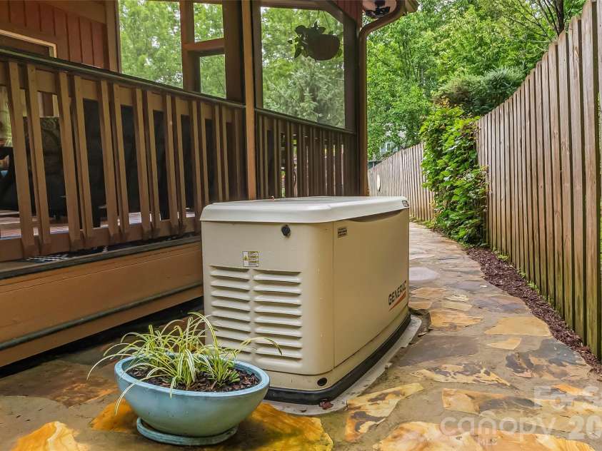 121 Stonecrest Drive, Asheville, NC 28803.  MLS# CAR4404285, YatesRealty ID 37842. Whole home Generac generator