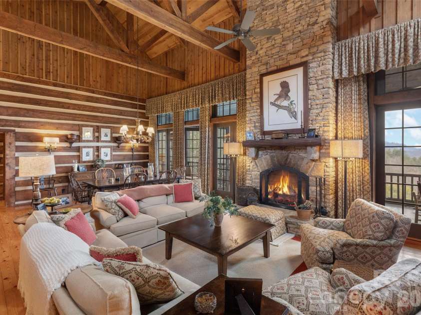 1213 Lost Valley Road, Scaly Mountain, NC 28775.  MLS# CAR4404560, YatesRealty ID 37850. 