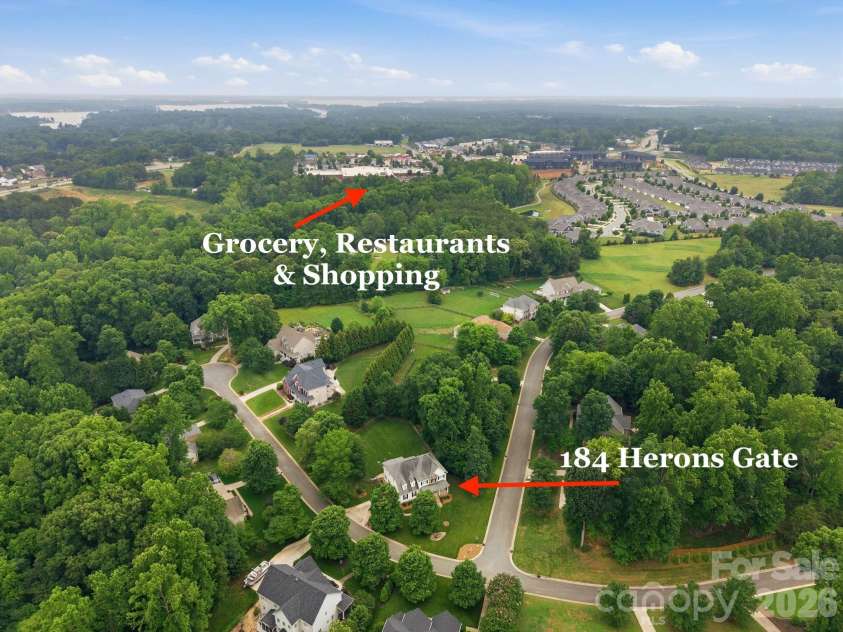 184 Herons Gate Drive, Mooresville, NC 28117.  MLS# CAR4389581, YatesRealty ID 37866. 