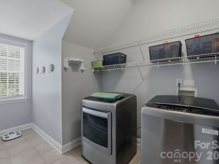 184 Herons Gate Drive, Mooresville, NC 28117.  MLS# CAR4389581, YatesRealty ID 37866. Upper Level Laundry Room