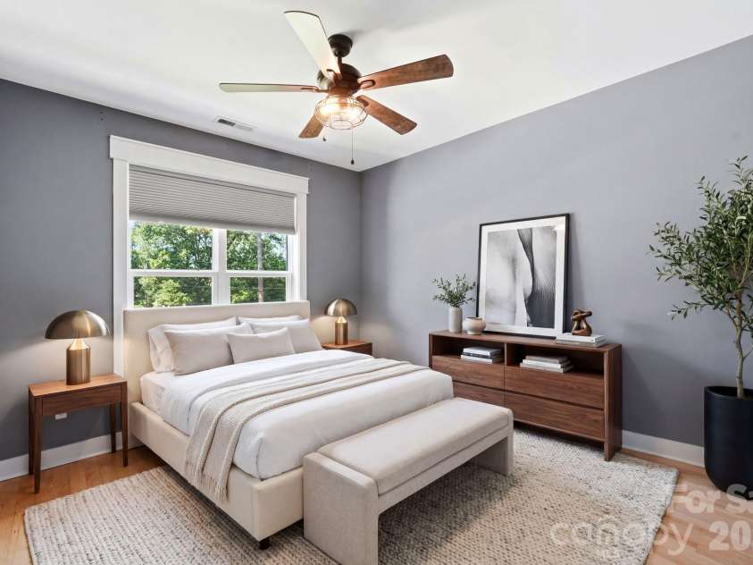 4072 Barbrick Street, Sherrills Ford, NC 28673.  MLS# CAR4402817, YatesRealty ID 37867. Virtually Staged 3rd bedroom
