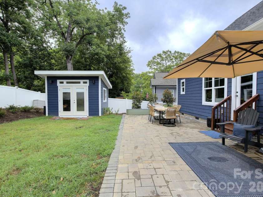 306 Clay Street, Belmont, NC 28012.  MLS# CAR4402428, YatesRealty ID 37870. Backyard d