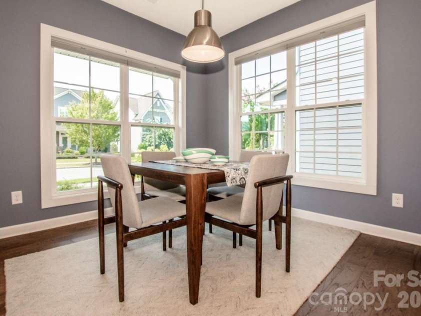 13331 Caite Ridge Road, Davidson, NC 28036.  MLS# CAR4402255, YatesRealty ID 37876. Enjoy this light and bright dining area